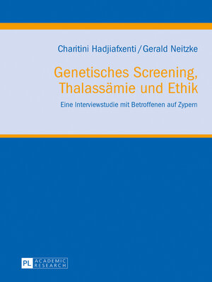 cover image of Genetisches Screening, Thalassämie und Ethik